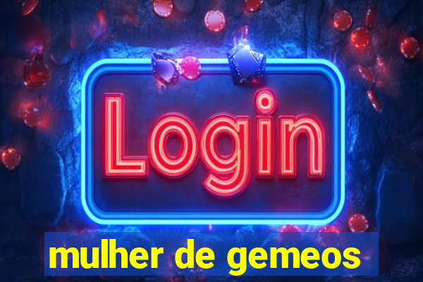 mulher de gemeos